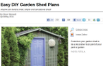 Shed Plans by MotherEarthNews