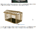 Shed roof guide