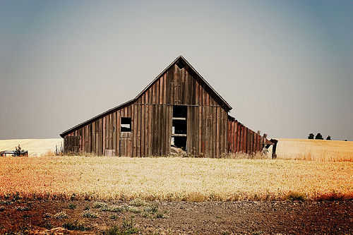 Old abandoned barn